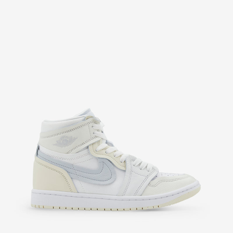 Women s Air Jordan 1 High MM White Pure Platinum Sail Coconut Mi Above The Clouds