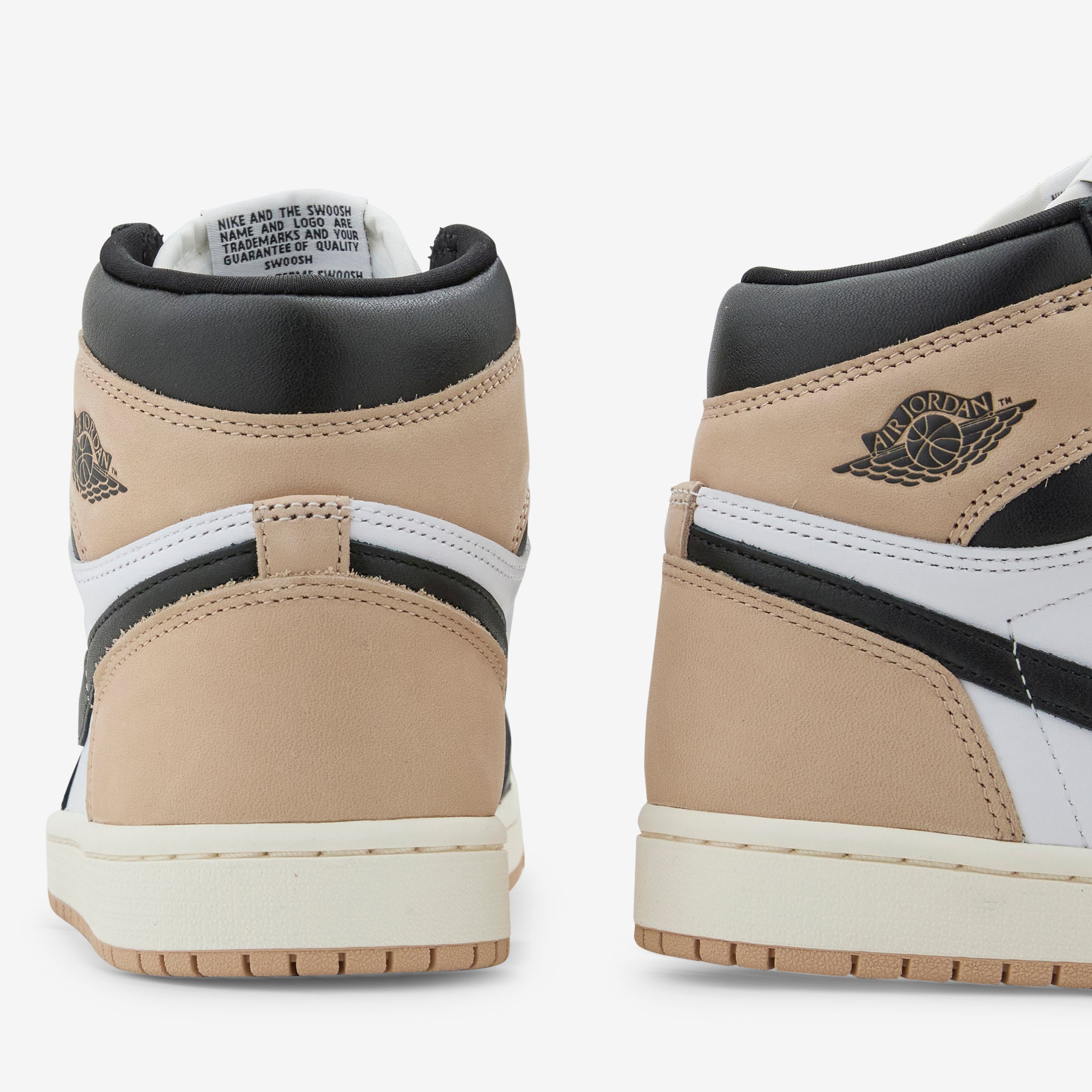 Women's Air Jordan 1 Retro High OG Black | Legend MD Brown | White