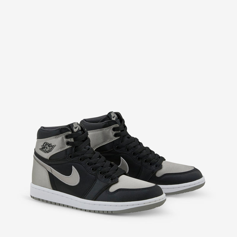 Women's Air Jordan 1 Retro High OG Black | Medium Grey | White Footwear
