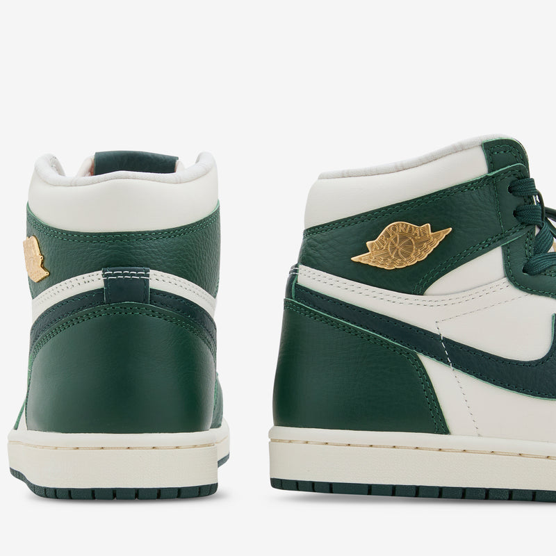 Women's Air Jordan 1 Retro High OG Pale Ivory | Pro Green | Fir | Coconut Milk Footwear