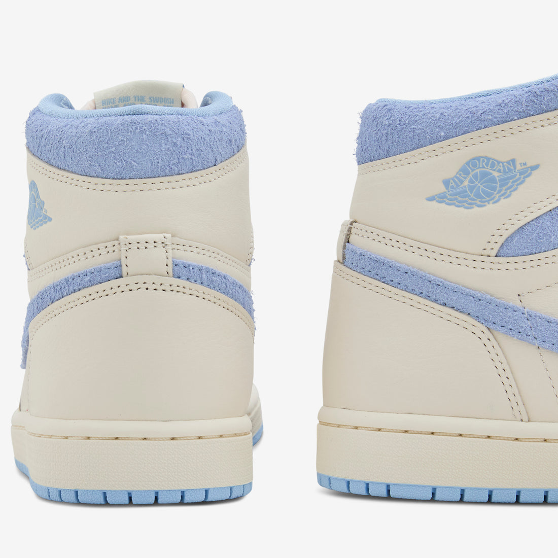 Women's Air Jordan 1 Retro Hi OG Pale Ivory | Psychic Blue | Coconut Milk Footwear