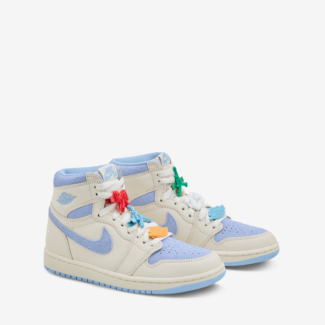 Women's Air Jordan 1 Retro Hi OG Pale Ivory | Psychic Blue | Coconut Milk Footwear