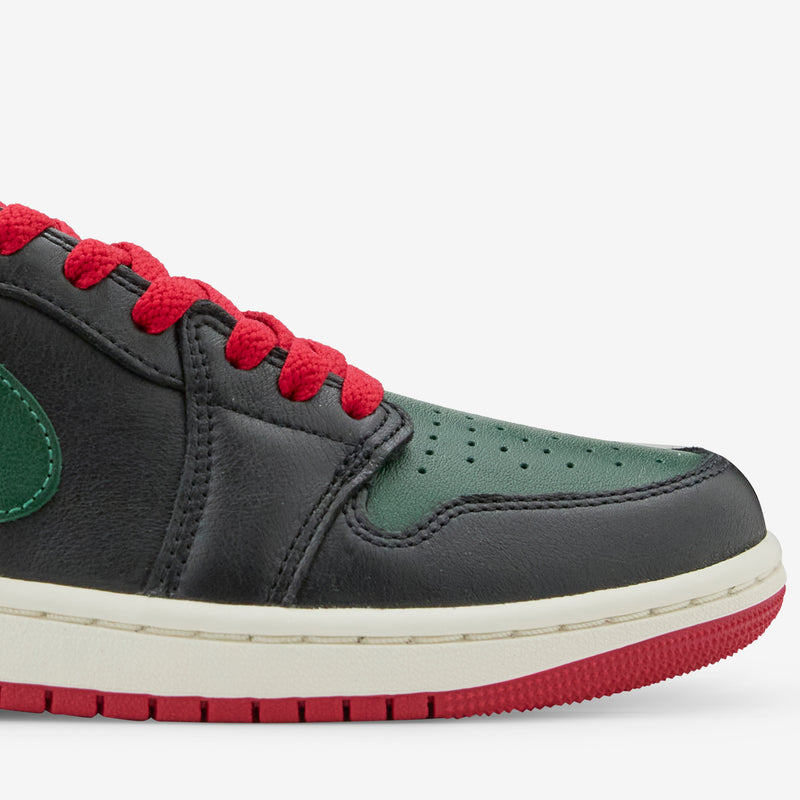 Women s Air Jordan 1 Low OG Black Gorge Green Varsity Red Sail Above The Clouds