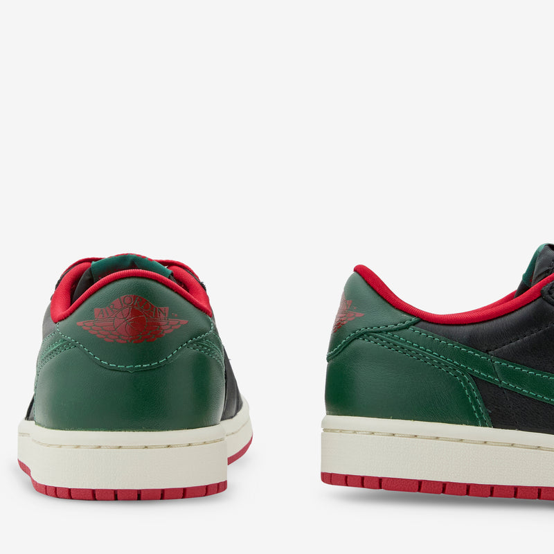 Women s Air Jordan 1 Low OG Black Gorge Green Varsity Red Sail Above The Clouds