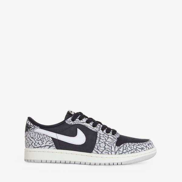 Women's Air Jordan 1 Low OG Black | Muslin | Tech Grey | White Footwear