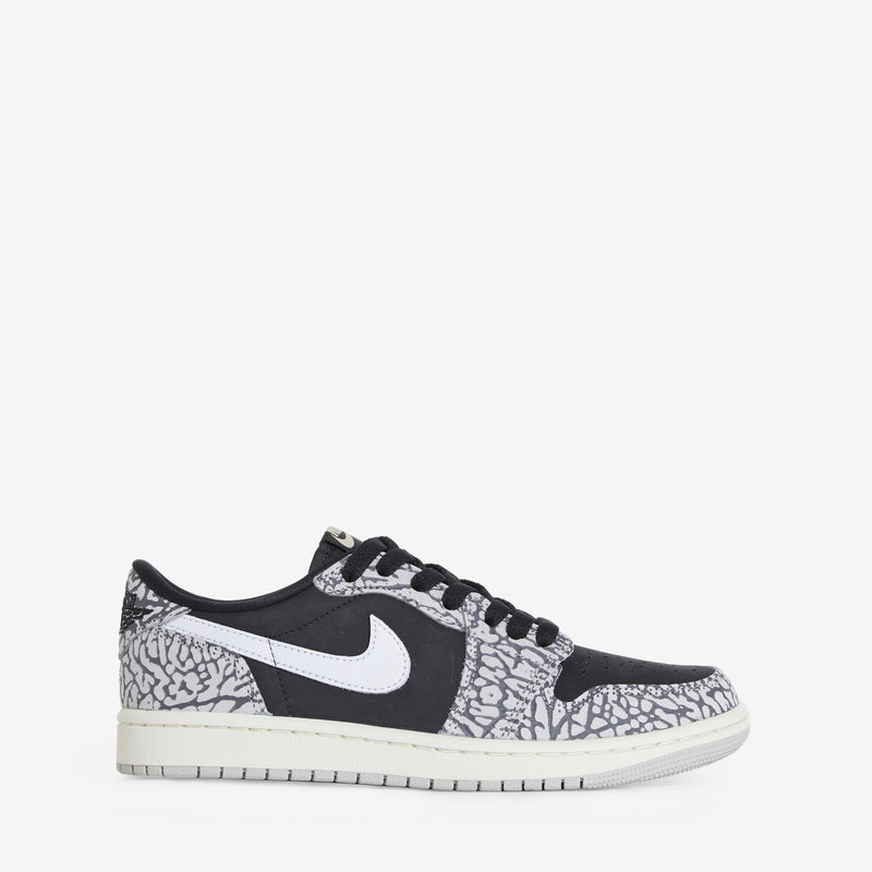 Women's Air Jordan 1 Low OG Black | Muslin | Tech Grey | White Footwear