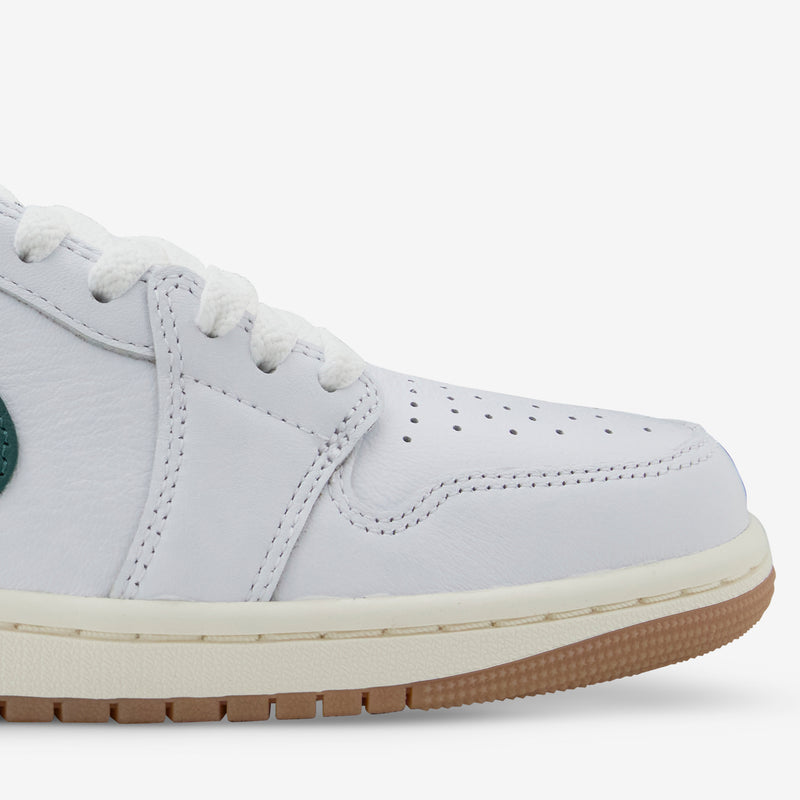 Women's Air Jordan 1 Low OG White | Oxidized Green | Sail Footwear