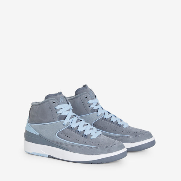 Women's Air Jordan 2 Retro Cool Grey | Ice Blue | White