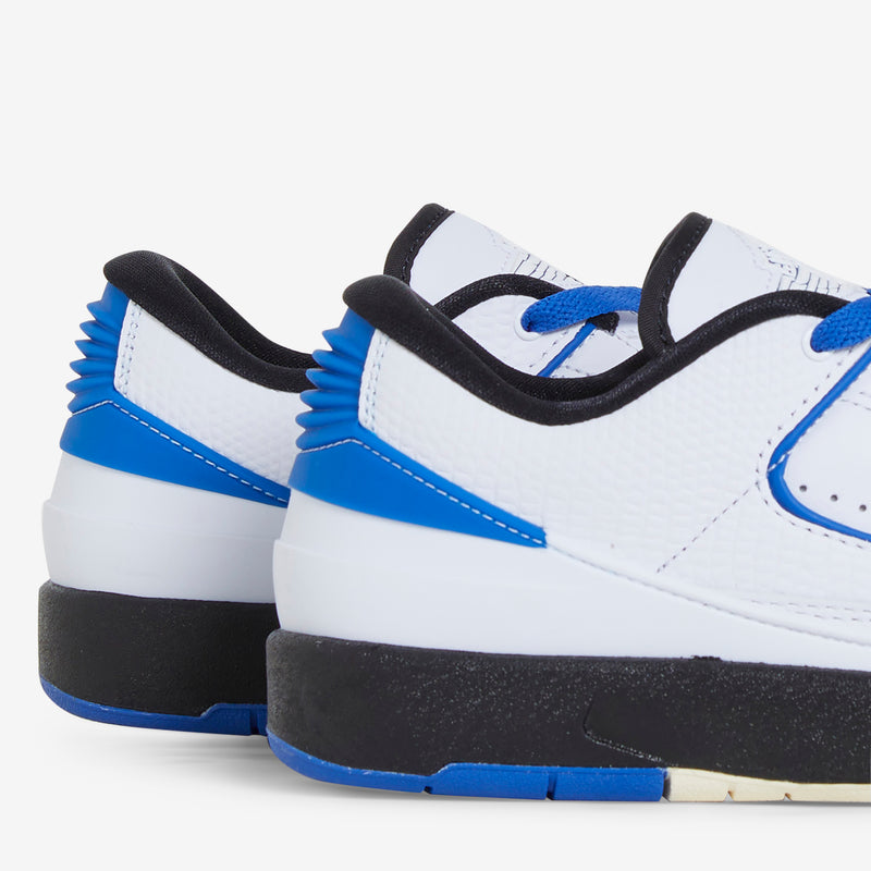 Women's Air Jordan 2 Retro Low White | Varsity Royal | Black | Muslin