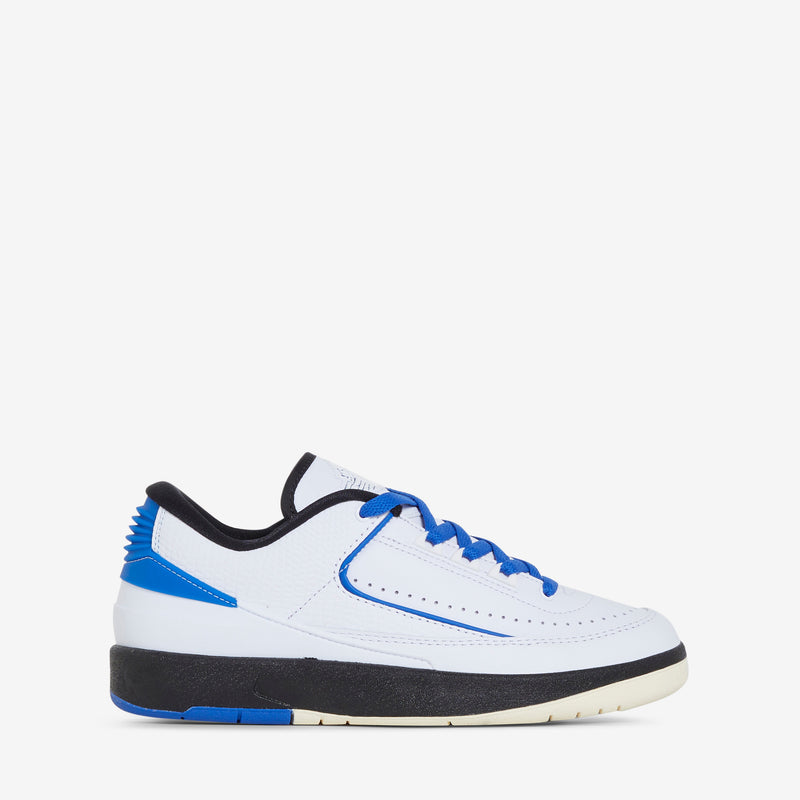 Women's Air Jordan 2 Retro Low White | Varsity Royal | Black | Muslin