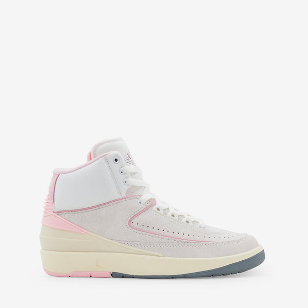 Women's Air Jordan 2 Retro Summit White | Gym Red | Medium Soft Pink Footwear