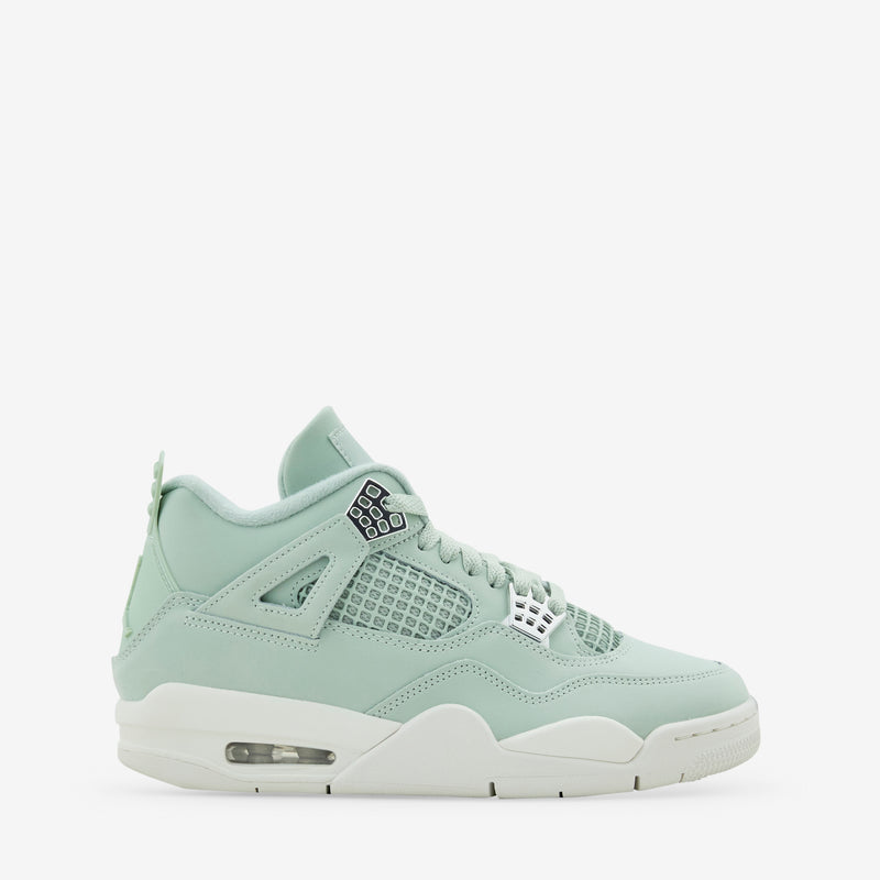 Women's Air Jordan 4 Retro 'Abundance' Seafoam | Sail | Metallic Silver Footwear