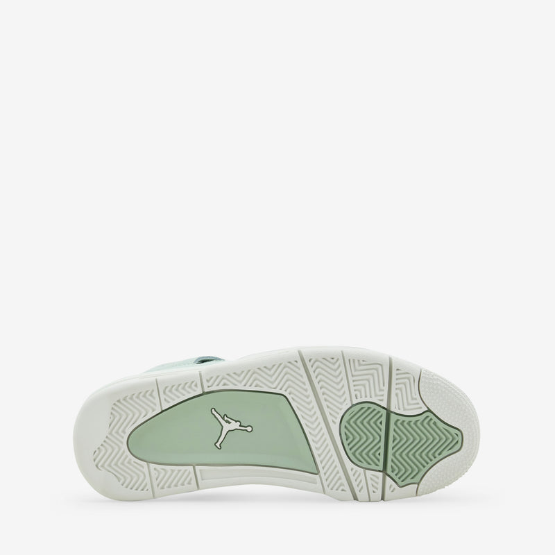 Women's Air Jordan 4 Retro 'Abundance' Seafoam | Sail | Metallic Silver Footwear