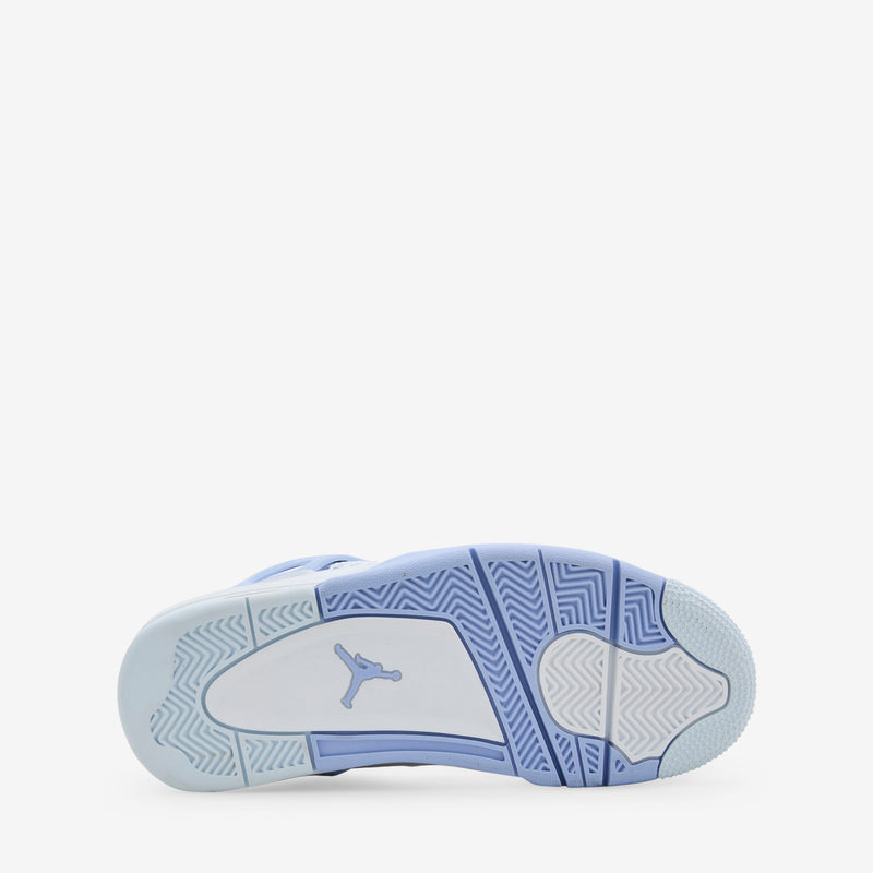 Women's Air Jordan 4 Retro 'Aluminium' White | Aluminium | Blue Tint | Oil Green Footwear