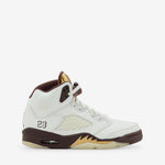 Women's Air Jordan 5 Retro Earth | Metallic Gold | Sail | Muslin