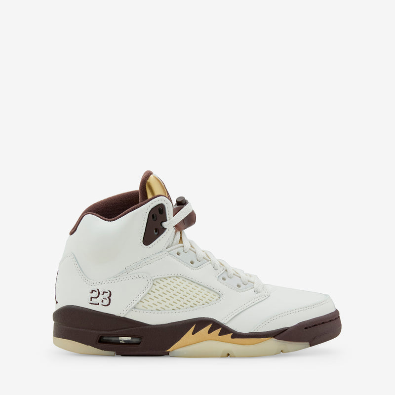 Women's Air Jordan 5 Retro Earth | Metallic Gold | Sail | Muslin Footwear