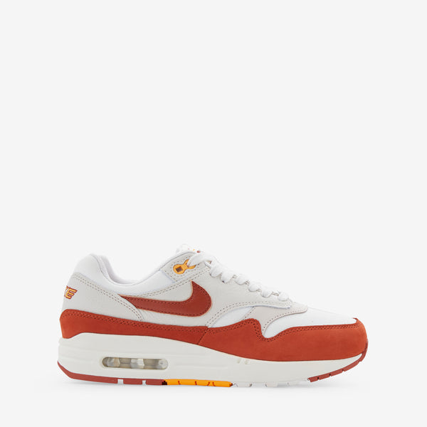 Women's Air Max 1 LX Sail | Rugged Orange | Lt Orewood Brown Footwear