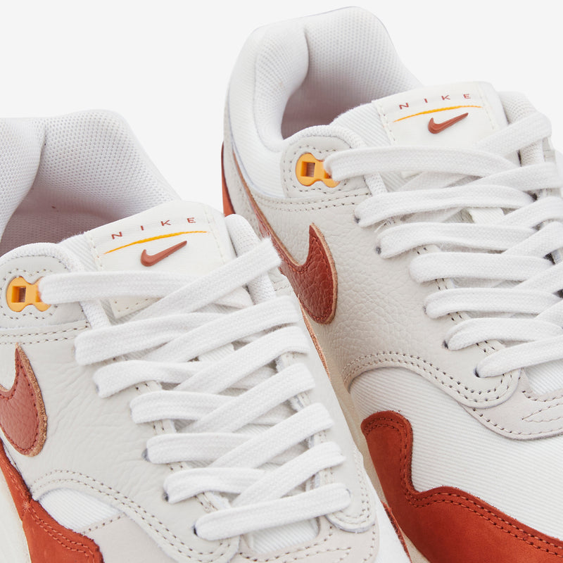 Women s Air Max 1 LX Sail Rugged Orange Lt Orewood Brown