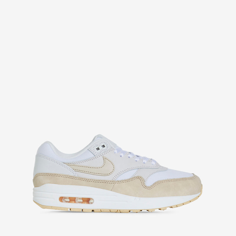 Nike air max 1 wit dames best sale