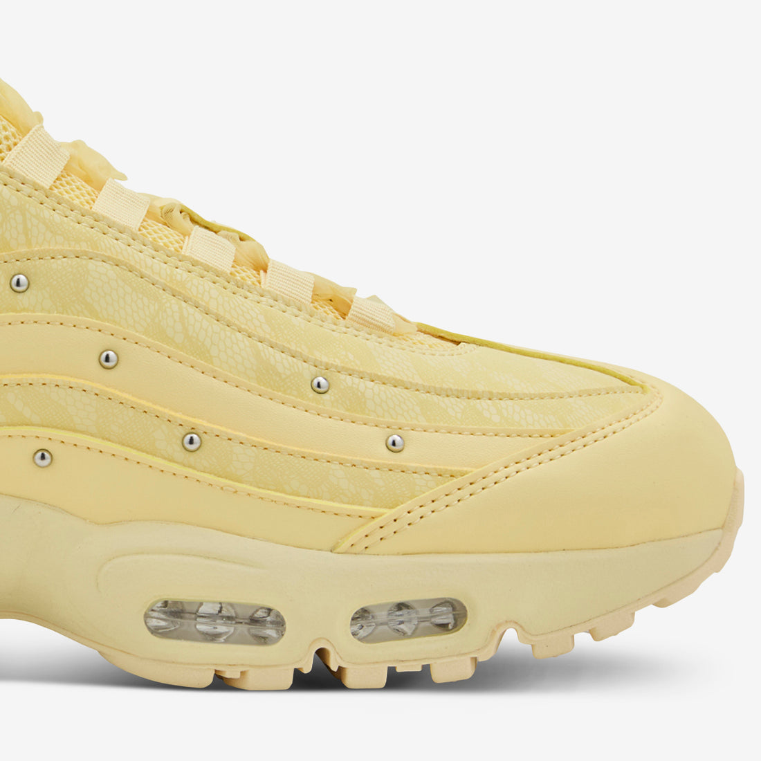 Women's Air Max 95 OG Soft Yellow | Metallic Silver | Alabaster Footwear