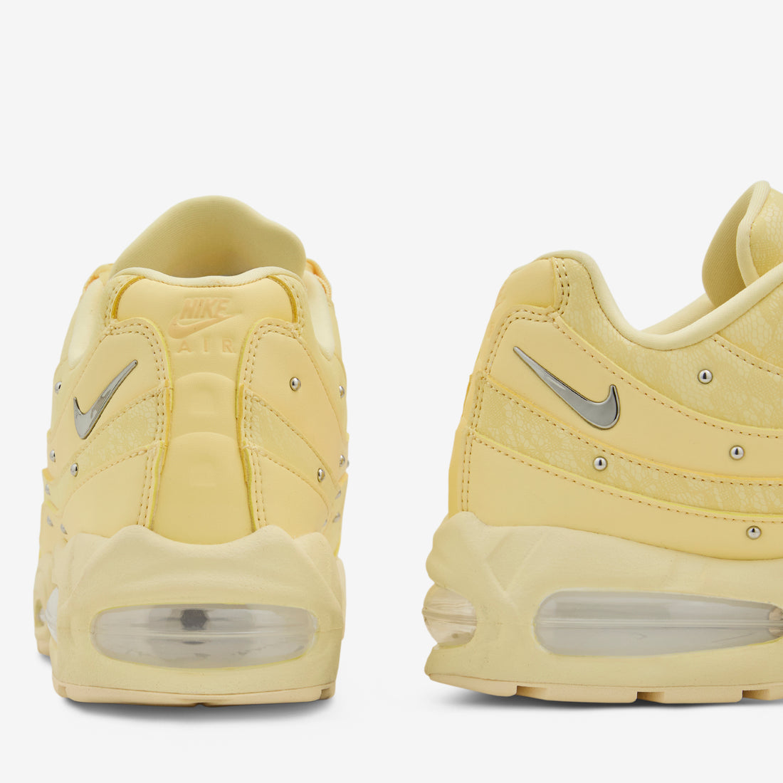Women's Air Max 95 OG Soft Yellow | Metallic Silver | Alabaster Footwear