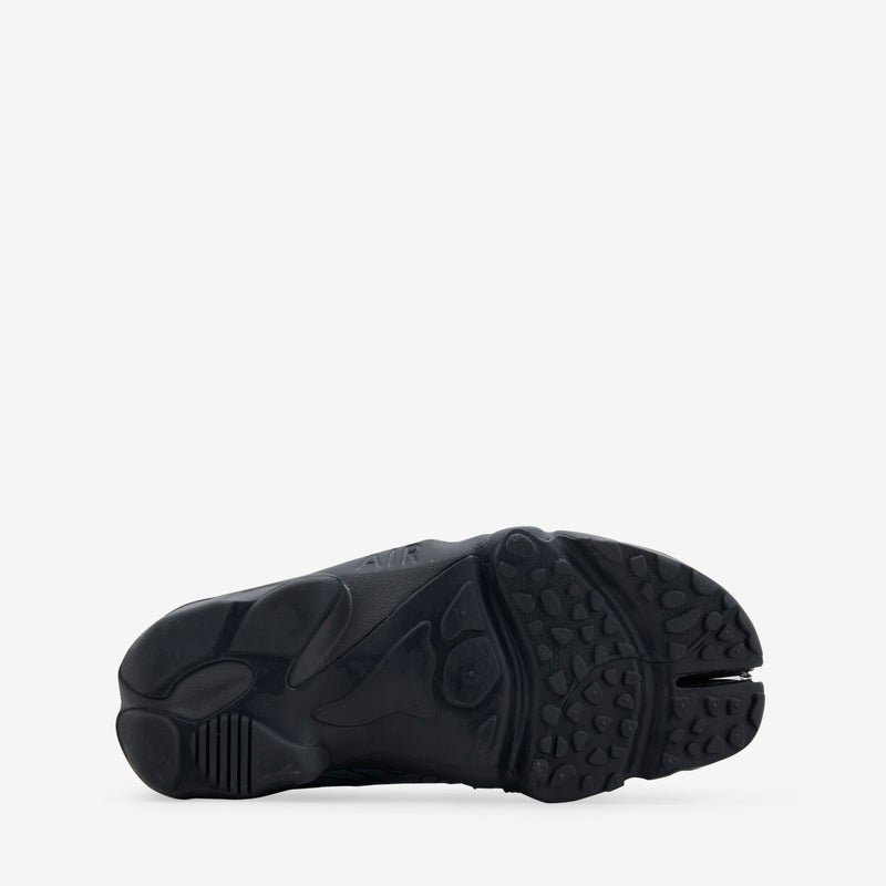 Women's Air Rift Leather Metallic Silver | Black Footwear