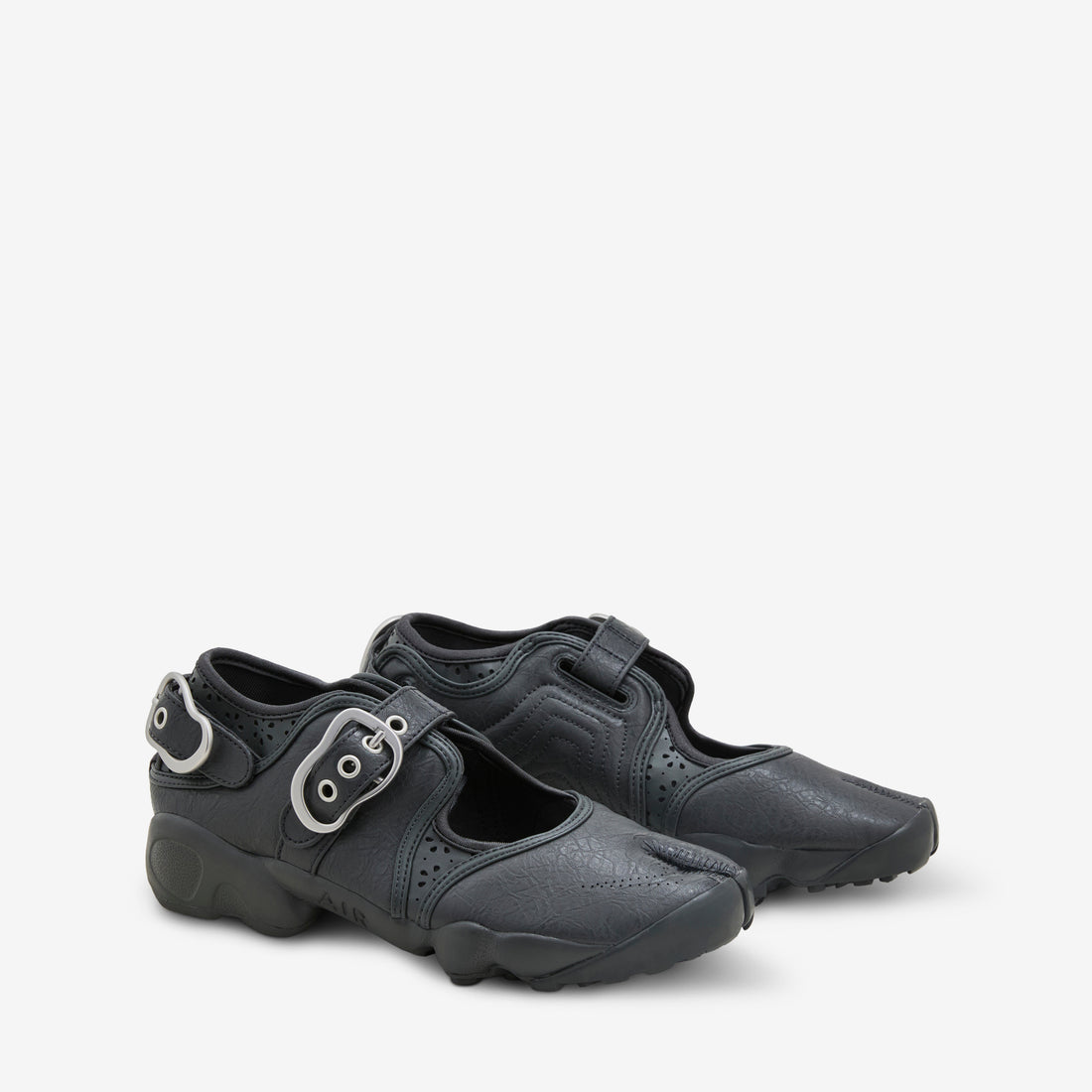 Women's Air Rift Leather Anthracite | Anthracite | Metallic Silver Footwear
