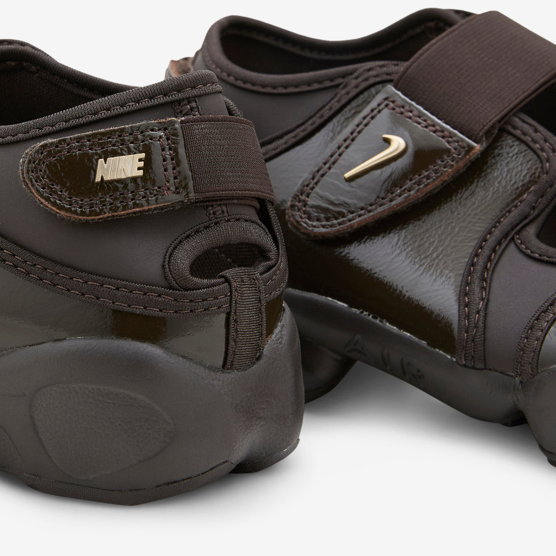 Women's Nike Air Rift Velvet Brown | Metallic Gold | Velvet Brown Footwear