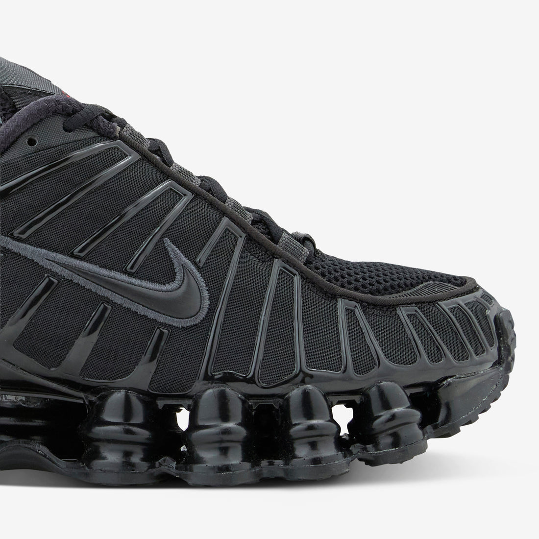 Women's Shox TL Black | Metallic Hematite | Max Orange | Black Footwear
