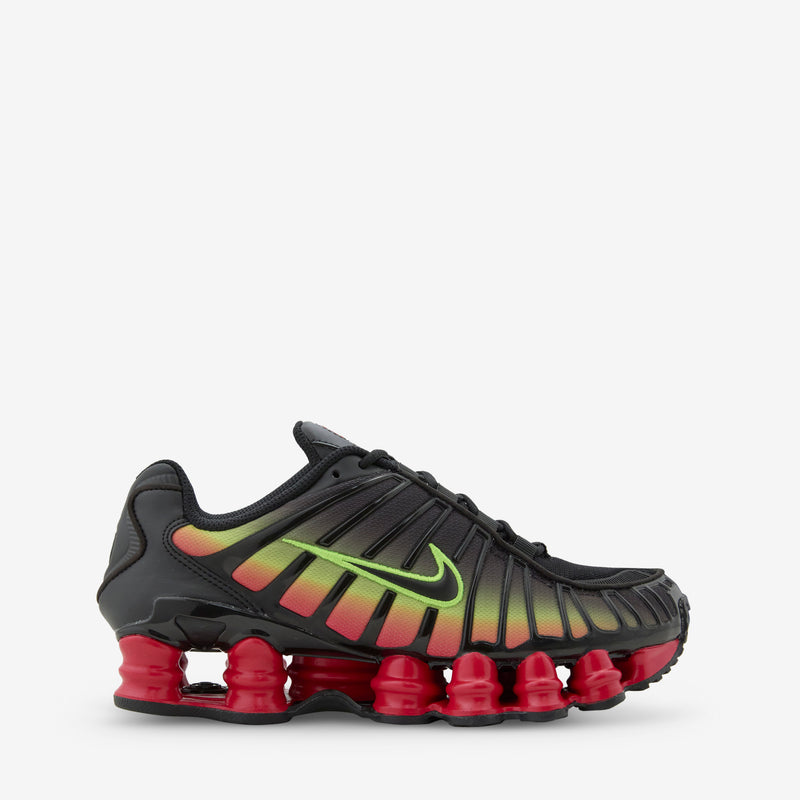 Red and black nike shocks online