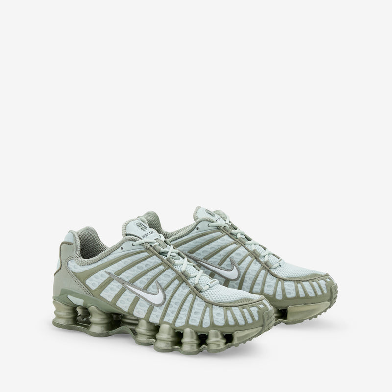 Women's Shox TL Light Silver | White | Light Army Footwear