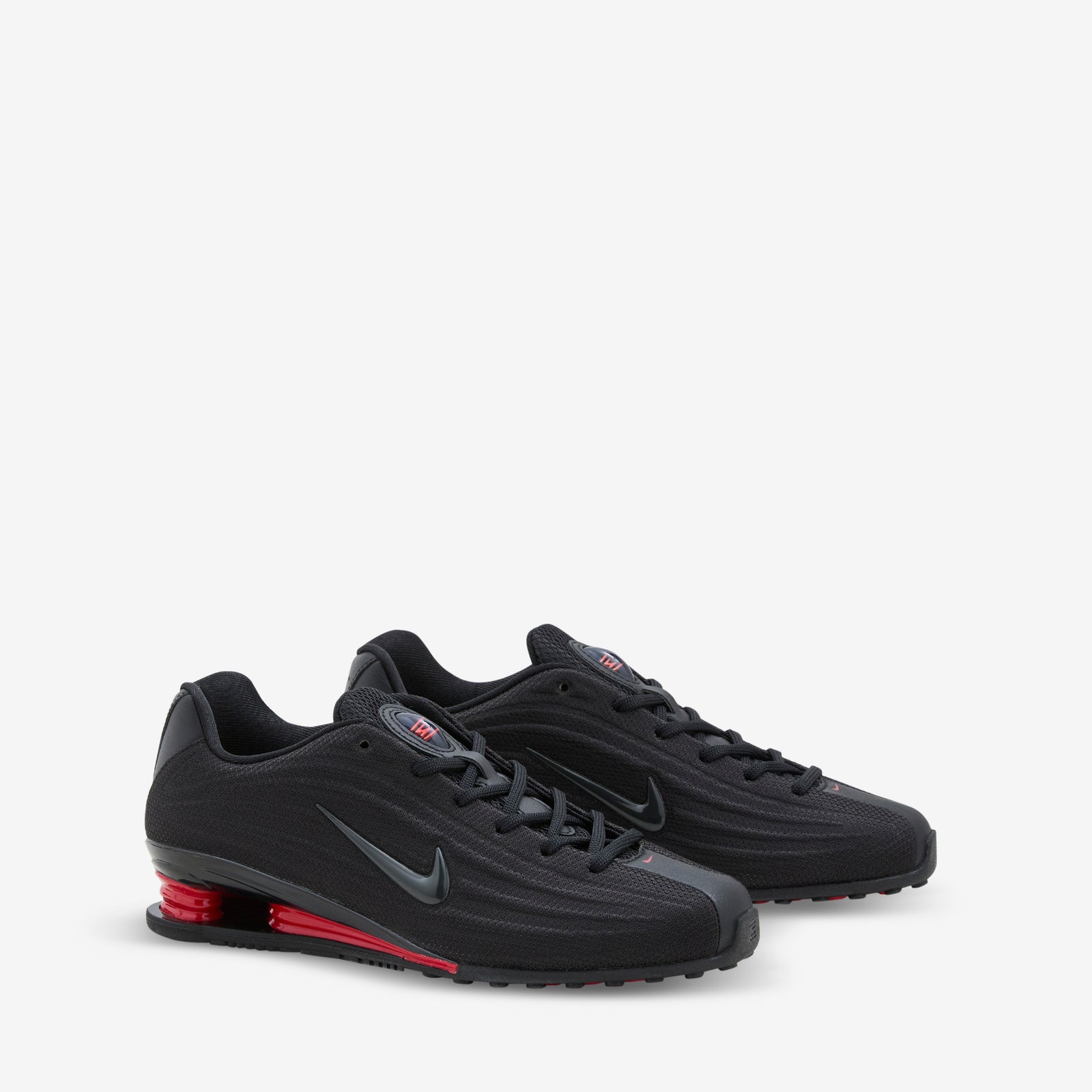 Women's Shox Z Black | Black | University Red – Above The Clouds