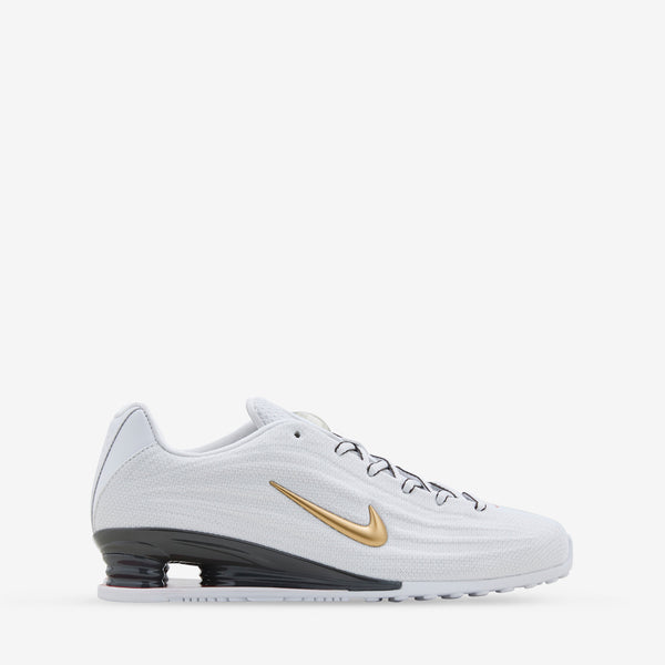 Women's  Shox Z White | Metallic Gold | Varsity Red Footwear