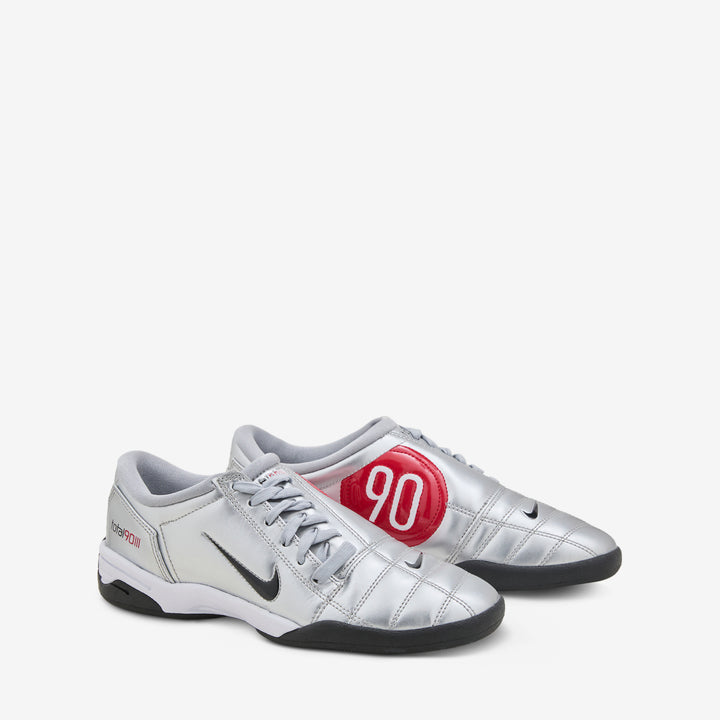 Women's Total 90 Metallic Silver | Black | University Red Front