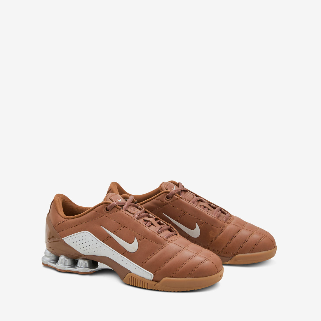 Women's T90 Shox Magia Pecan | Metallic Silver | Rustic Footwear