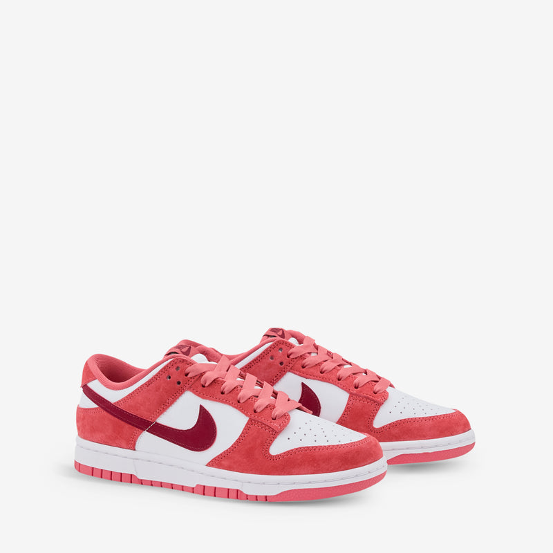 Women's Dunk Low White | Team Red | Adobe | Dragon Red