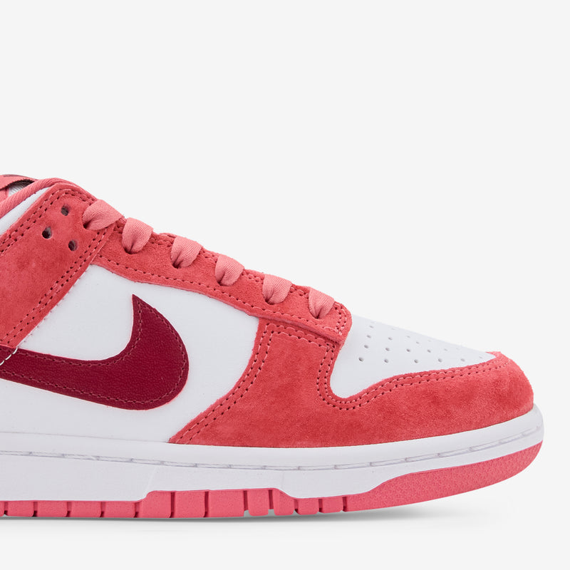 Women's Dunk Low White | Team Red | Adobe | Dragon Red