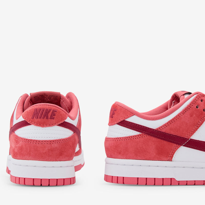 Women's Dunk Low White | Team Red | Adobe | Dragon Red