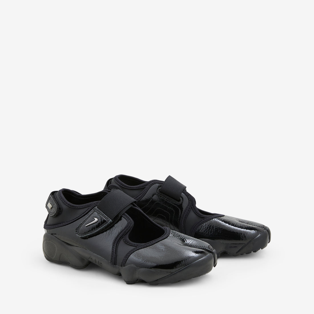 Women's Air Rift Black | Metallic Silver | Black Footwear