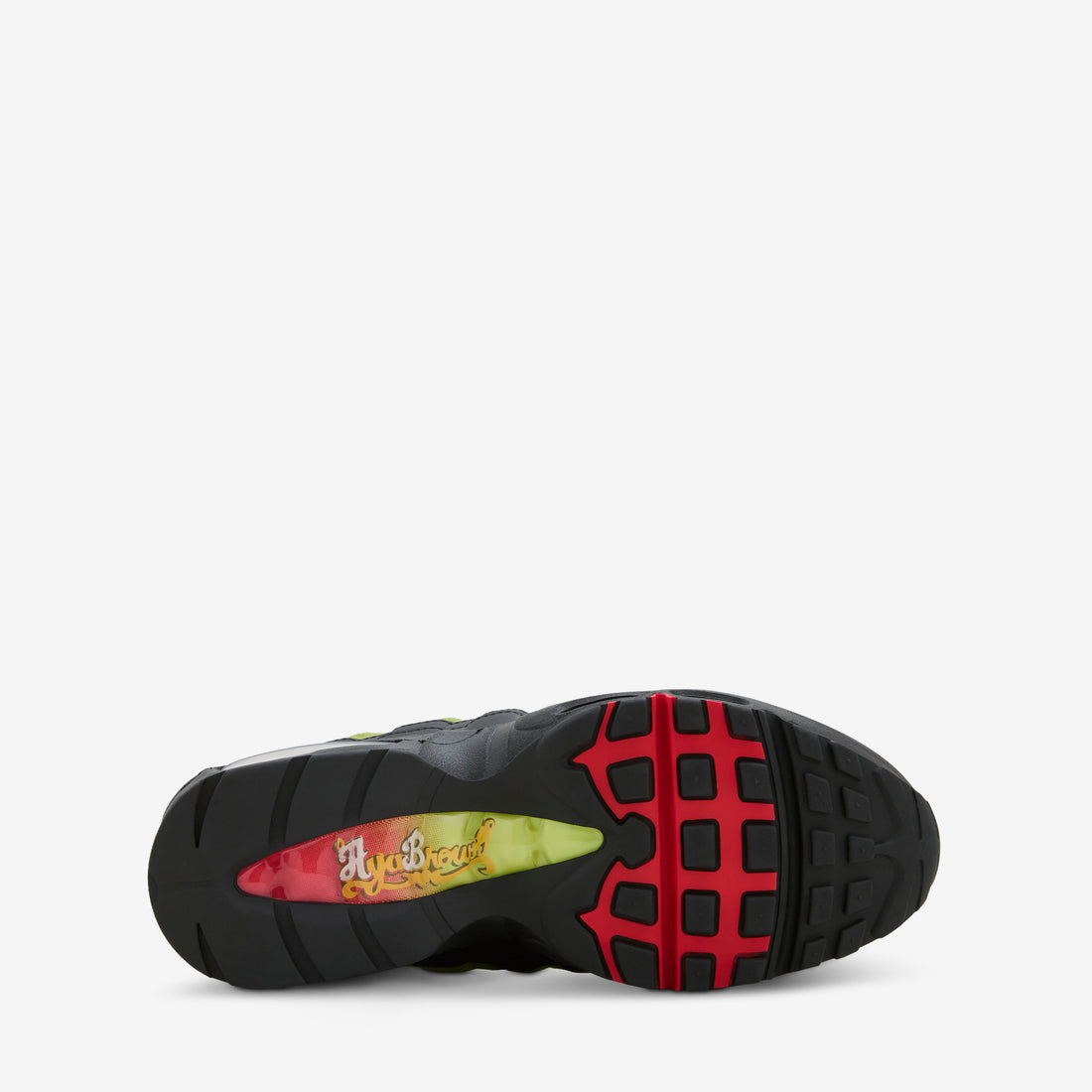 Aya Brown x Air Max 95 OG Atomic Green | University Red | Black Footwear