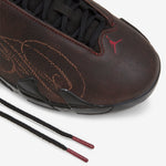 Mowalola x Air Jordan 14 Retro SP Black | Burnt Red