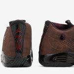 Mowalola x Air Jordan 14 Retro SP Black | Burnt Red