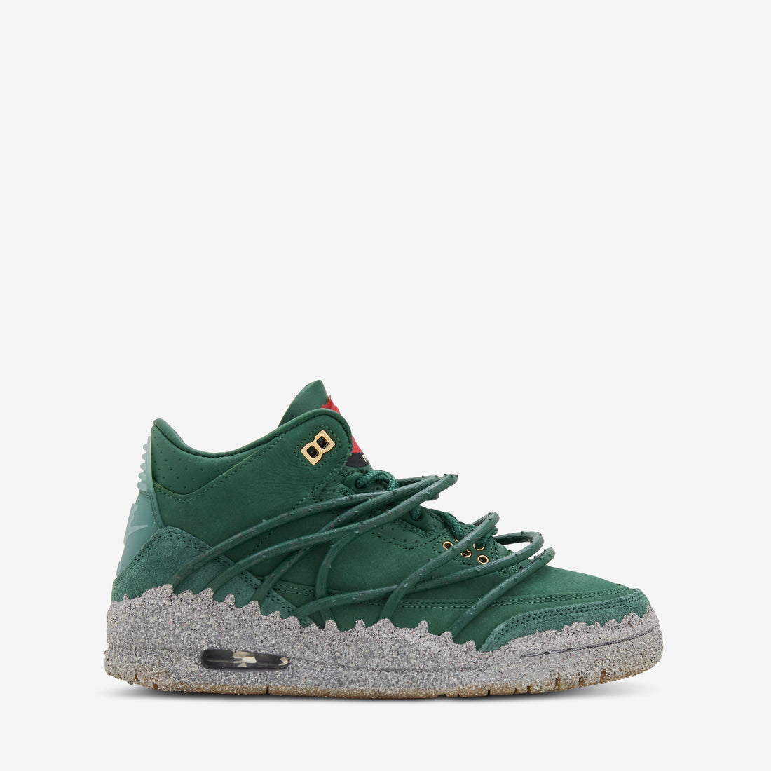 Teyana Taylor x Air Jordan 3 'Concrete Rose' Fir | Fire Red | Gorge Green | Cement Grey Footwear