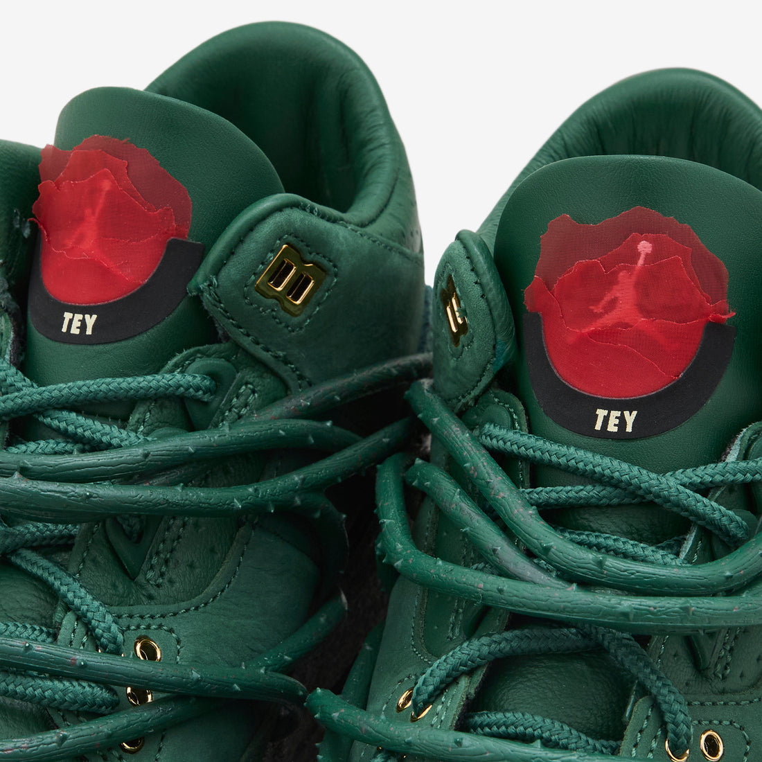 Teyana Taylor x Air Jordan 3 'Concrete Rose' Fir | Fire Red | Gorge Green | Cement Grey Footwear