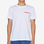 Stitch Logo T-Shirt Lily White