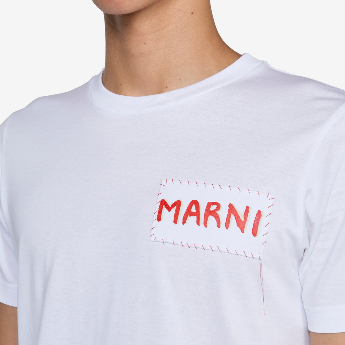 Stitch Logo T-Shirt Lily White Tees