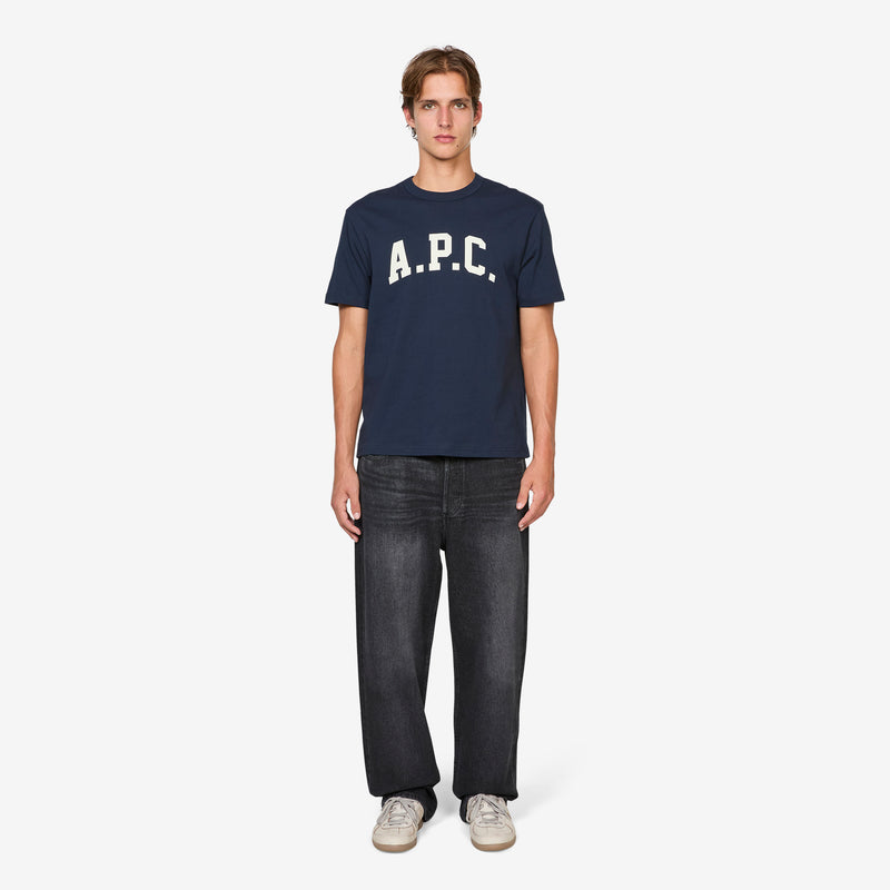 Marcus T-Shirt Dark Navy | Ecru Tees