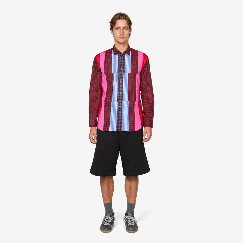 Tartan Colour Block Shirt Multi Shirts