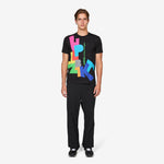 Graphic Printed T-Shirt Black