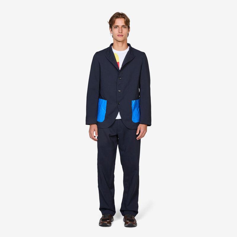 Patch Pocket Blazer Navy Jackets